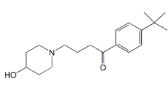 Ebastine EP Impurity D ;1-[4-(1,1-Dimethylethyl)phenyl]-4-(4-hydroxypiperidin-1-yl)butan-1-one  |97928-18-2