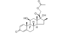 Dexamethasone Acetate EP Impurity D ;Betamethasone Acetate ;9-Fluoro-11β,17-dihydroxy-16β-methyl-3,20-dioxopregna-1,4-dien-21-yl acetate  |  987-24-6