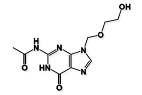 Aciclovir Impurity F; N-[9-[(2-hydroxyethoxy)methyl]-6-oxo-6,9-dihydro- 1H-purin-2-yl]acetamide  |  110104-37-5