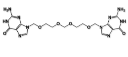 Acyclovir EP Impurity R ;9,9′-[Methylenebis(oxyethyleneoxymethylene)]bis(2-amino-1,9-dihydro-6H-purin-6-one) ;