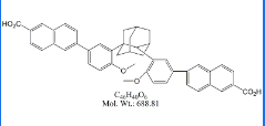 Adapalene Dimer Impurity ; Di-6-(4-Methoxyphenyl)-2-naphthoic acid adamantane ;