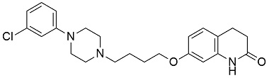 Aripiprazole EP Impurity D; Aripiprazole 2-Deschloro Impurity ; 7-[4-[4-(3-Chlorophenyl)-1-piperazinyl]butoxy]-3,4-dihydro-2(1H)-quinolinone | 203395-82-8