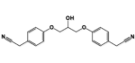 Atenolol Impurity 13     Synonyms:  2,2'-[(2-Hydroxypropane-1,3-diyl)bis(oxy-4,1-phenylene)]diacetonitrile ;