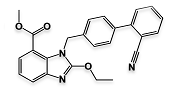 Azilsartan Nitrile Methyl Ester ;Methyl 1-((2'-cyano-[1,1'-biphenyl]-4-yl)methyl)-2-ethoxy-1H-benzo[d]imidazole-7-carboxylate  | 139481-44-0