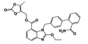 Azilsartan Medoxomil Amide; 1 1-[[2'-(Aminocarbonyl)[1,1'-biphenyl]-4-yl]methyl]-2-ethoxy-1H-benzimidazole-7-carboxylic Acid (5-Methyl-2-oxo-1,3-dioxol-4-yl)methyl ester  |  1696392-12-7