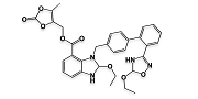 Azilsartan Medoxomil O-Ethyl; 1 1-[[2’-(5-Ethoxy-1,2,4-oxadiazol-3-yl)[1,1’-biphenyl]-4-yl]methyl]-2-ethoxy-1H-benzimidazole-7-carboxylic acid (5-methyl-2-oxo-1,3-dioxol-4-yl)methyl ester