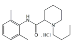 Bupivacaine HCl ;(2RS)-1-Butyl-N-(2,6-dimethylphenyl)piperidine-2-carboxamide hydrochloride   |  18010-40-7