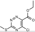 Ethyl 5‑chloro‑3‑(methylthio)‑1,2,4‑triazine‑6‑carboxylate  (CAS: 75824-03-2)
