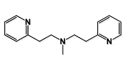 Betahistine Impurity C; N-methyl-2-(pyridin-2-yl)-N-(2-(pyridin-2-yl)ethyl)ethanamine |5452-87-9