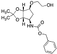 Benzyl ((3aS,4R,6S,6aR)-6-(2-Hydroxyethoxy)-2,2-dimethyltetrahydro-3aH-cyclopenta[d][1,3]dioxol-4-yl)carbamate; 274693-54-8
