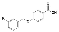 Benzyloxy acid Impurity; 4-(3-fluorobenzyloxy)benzoic acid; 405-85-6