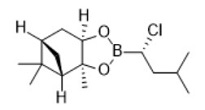 Bortezomib Impurity 75; (3aS,4S,6S,7aR)-2-((S)-1-chloro-3-methylbutyl)-3a,5,5-trimethylhexahydro-4,6-methanobenzo[d][1,3,2]dioxaborole; 85167-14-2