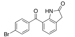 Bromfenac Impurity B ;  Bromfenac Lactam; bromfenac sodiumImpurity 8;Bromfenac sodium Impurity B; 7-(4-bromobenzoyl)indolin-2-one; 7-(4-bromobenzoyl)indoline-2-one; 2-amino-3-(4-bromobenzoyl)phenyl)acetate; 7-(4-bromobenzoyl)-1,3-dihydroindol-2-one; 4-Methoxyisophthalic acid | 91713-91-6