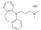 Clomipramine EP Impurity B ;Imipramine HCl ; Trimipramine EP Impurity D ;10,11-Dihydro-N,N-dimethyl-5H-dibenz[b,f]azepine-5-propanamine hydrochloride  |  113-52-0