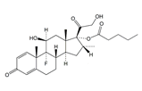 Betamethasone Valerate EP Impurity C ;Dexamethasone 17-Valerate ;9-Fluoro-11β,21-dihydroxy-16α-methyl-3,20-dioxopregna-1,4-dien-17-yl pentanoate  |  33755-46-3