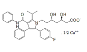 Atorvastatin (3R,5S)-Isomer Calcium Salt ;  (3R,5S)-7-[3-(Phenylcarbamoyl)-5-(4-fluorophenyl)-2-isopropyl-4-phenyl-1H-pyrrol-1-yl]-3,5-dihydroxyheptanoic acid Calcium salt  | 131275-93-9