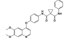 Cabozantinib des fluoro Impurity; N-(4-((6,7-dimthoxyquinolin-4-yl)oxy)phenyl)-N-phenylcyclopropane-1,1-dicarboxamide