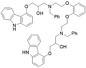Carvedilol N, N Bis Diastereoisomers;3,3'-(((1,2-phenylenebis(oxy))bis(ethane-2,1- diyl))bis(benzylazanediyl))bis(1-((9H-carbazol-4-yl)oxy)propan-2-ol)