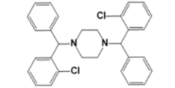 Cetirizine 2-chloro dimer; 1,4-bis[(2-Chlorophenyl)phenylmethyl]piperazine