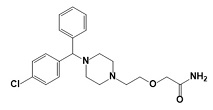 Cetirizine Amide Impurity ; (RS)-2-[2-[4-[(4-Chlorophenyl)phenylmethyl]piperazin-1-yl]ethoxy]acetamide | 200707-85-3