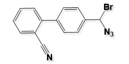 Cyano bromo azide Impurity; 4'-(Azidobromomethyl)-[1,1'-biphenyl]-2-carbonitrile