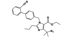 Cyano imidazole azide Impurity; Ethyl 4-(2-azidopropan-2-yl)-1-((2'-cyano-[1,1'-biphenyl]-4-yl)methyl)-2-propyl-1H-imidazole-5-carboxylate