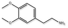 Homoveratrylamine ; 3,4-Dimethoxyphenethylamine  |  120-20-7