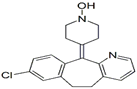 Desloratadine N-Hydroxy Impurity ;N-Hydroxy Desloratadine ; Desloratadine N-Hydroxypiperidine ; 8-Chloro-6,11-dihydro-11-(1-hydroxy-4-piperidinylidene)-5H-benzo[5,6]cyclohepta[1,2-b]pyridine |  1193725-73-3