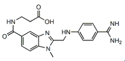 Dabigatran Despyridinyl Impurity;3-({2-[(4-Carbamimidoyl-phenylamino)-methyl]-1-methyl-1H-benzoimidazole-5-carbonyl}-amino)-propionic acid ;