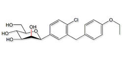 Dapagliflozin (C3)-Epimer ; 2S,3S,4R,5S,6R)-2-(4-Chloro-3-(4-ethoxybenzyl)phenyl)-6- (hydroxymethyl)tetrahydro-2H-pyran-3,4,5-triol ; 2133407-75-5