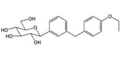 Dapagliflozin Deschloro Impurity ; ;(1S)-1,5-Anhydro-1-C-[3-[(4-ethoxyphenyl)methyl]phenyl]-D-glucitol ;;