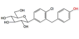 Dapagliflozin O-Desethyl Impurity ; (1S)-1,5-Anhydro-1-C-[4-chloro-3-[(4-hydroxyphenyl)methyl]phenyl]-D-glucitol ;864070-37-1 ;