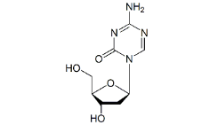 Decitabine ;β-Decitabine ; 5-Aza-2'-deoxy Cytidine ; 4-Amino-1-(2-deoxy-b- erythro-pentofuranosyl)-1,3,5-triazin-2(1H)-one ; 5-aza-2¢-deoxycytidine | 2353-33-5