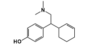 Venlafaxine Anhydro O-Desmethyl Impurity ; Desvenlafaxine Anhydro Impurity ; 2-Cyclohexenyl-2-(4-hydroxyphenyl)-N,N -dimethylethanamine | 1346600-38-1