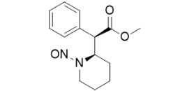 Dexmethylphenidate Nitroso impurity; Dexmethylphenidate nitroso Impurity methyl (R)-2-((R)-1-nitrosopiperidin-2-yl)-2-phenylacetate