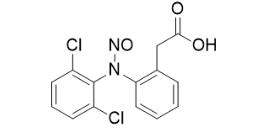 Diclofenac Nitroso impurity Synonyms:Diclofenac Nitroso impurity 2-(2-((2,6-dichlorophenyl)(nitroso)amino)phenyl)acetic acid