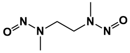 Diethylamine Dinitroso Impurity;  N,N'-(ethane-1,2-diyl)bis(N-methylnitrous amide) ;13256-12-7