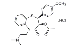 Diltiazem HCl ;  Diltiazem Hydrochloride ; (2S,3S)-5-[2-(Dimethylamino)ethyl]-2-(4-methoxyphenyl)-4-oxo-2,3,4,5-tetrahydro-1,5-benzothiazepin-3-yl acetate hydrochloride