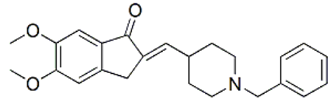 Donepezil USP RC A ;Donepezil USP Related Compound A ; Donepezil Dehydro Impurity ; (E)-Dehydro Donepezil ; (E)-2-[(1-Benzylpiperidin-4-yl)methylene]-5,6-dimethoxyindan-1-one | 145546-80-1
