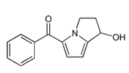 Ketorolac EP Impurity A ;Ketorolac USP Related Compound B ;1-Hydroxy KetorolacImpurity ;(1RS)-5-Benzoyl-2,3-dihydro-1H-pyrrolizin-1-ol  |  154476-25-2