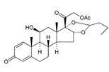 Budesonide EP Impurity K ;Budesonide 21-Acetate ;16α,17-[(1RS)-Butylidenebis(oxy)]-11β,21-dihydroxypregna-1,4-diene-3,20-dione-21-acetate  |  51333-05-2