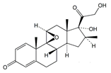 Beclometasone Dipropionate EP Impurity R ;Betamethasone EP Impurity E ;Betamethasone USP RC E ;Betamethasone 9,11-Epoxy Impurity ; 9,11β-Epoxy-17,21-dihydroxy-16β-methyl-9β-pregna-1,4-diene-3,20-dione  |  981-34-0