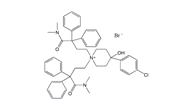 Loperamide EP Impurity B ; 4-(4-Chlorophenyl)-1,1-bis[4-(dimethylamino)-4-oxo-3,3-diphenylbutyl]-4-hydroxypiperidinium bromide