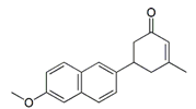 Nabumetone EP Impurity B ; (5RS)-5-(6-Methoxynaphthalen-2-yl)-3-methylcyclohex-2-enone  |   343272-51-5