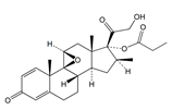 Beclometasone Dipropionate EP Impurity U ;Betamethasone 9,11-Epoxide 17-Propionate ;9,11β-Epoxy-21-hydroxy-16β-methyl-3,20-dioxo-9β-pregna-1,4-dien-17-yl propanoate  |   79578-39-5