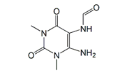 Theophylline EP Impurity C ;Theophylline USP RC C ;N-(6-Amino-1,3-dimethyl-2,4-dioxo-1,2,3,4-tetrahydropyrimidin-5-yl)formamide  |  7597-60-6
