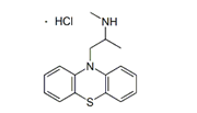 Promethazine EP Impurity C ;Promethazine BP Impurity C ;N-Desmethyl Promethazine HCl ;(2RS)-N-Methyl-1-(10H-phenothiazin-10-yl)propan-2-amine HCl  |   60113-77-1