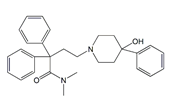 Loperamide EP Impurity D ; 4-(4-Hydroxy-4-phenylpiperidin-1-yl)-N,N-dimethyl-2,2-diphenylbutanamide  |   37743-41-2