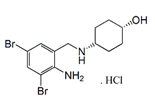 Ambroxol EP Impurity D :Acebrophylline Impurity D ;cis-Ambroxol HCl ;cis-4-[(2-Amino-3,5-dibromobenzyl)amino]cyclohexanol HCl  |  107814-37-9