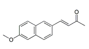 Nabumetone EP Impurity D ; Nabumetone USP RC A ;Dehydro Nabumetone ;(E)-4-(6-Methoxynaphthalen-2-yl)but-3-en-2-one  | 56600-90-9 ; 127053-22-9